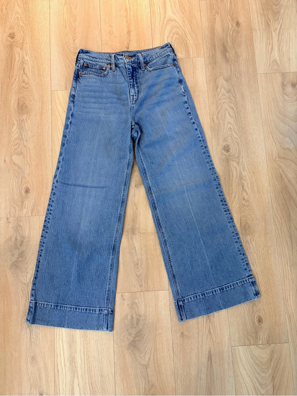 J. Crew Classic High-Rise Straight Leg Women's Jeans - Blue